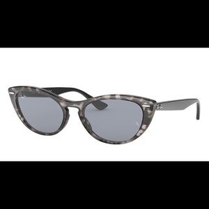 New Ray-Ban Nina grey Havana with case